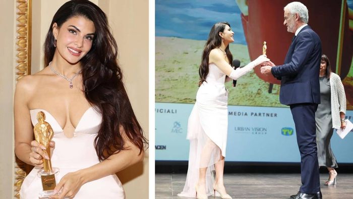 The 'Housefull 5' star received the honour during the festival's grand opening night