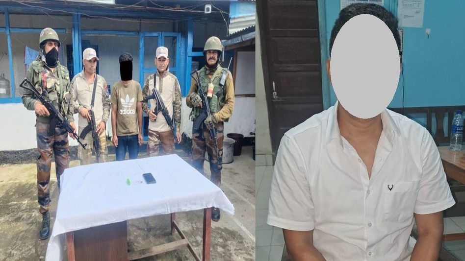 Manipur police arrest two insurgents linked to banned militant groups Manipur police arrest two insurgents linked to banned militant groups