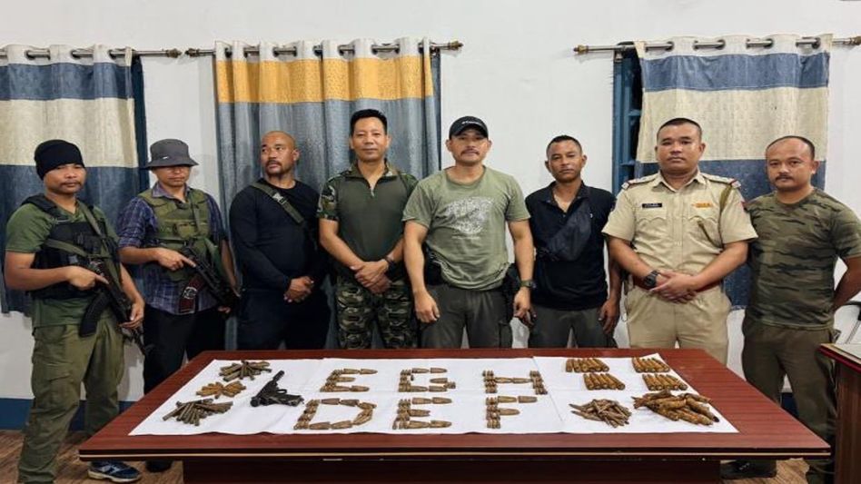 Meghalaya police recover cache of weapons, ammunition in East Garo Hills jungle operation Meghalaya police recover cache of weapons, ammunition in East Garo Hills jungle operation
