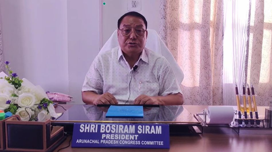 Arunachal Congress slams BJP's 'black day' protest, calls it hypocrisy Arunachal Congress slams BJP's 'black day' protest, calls it hypocrisy