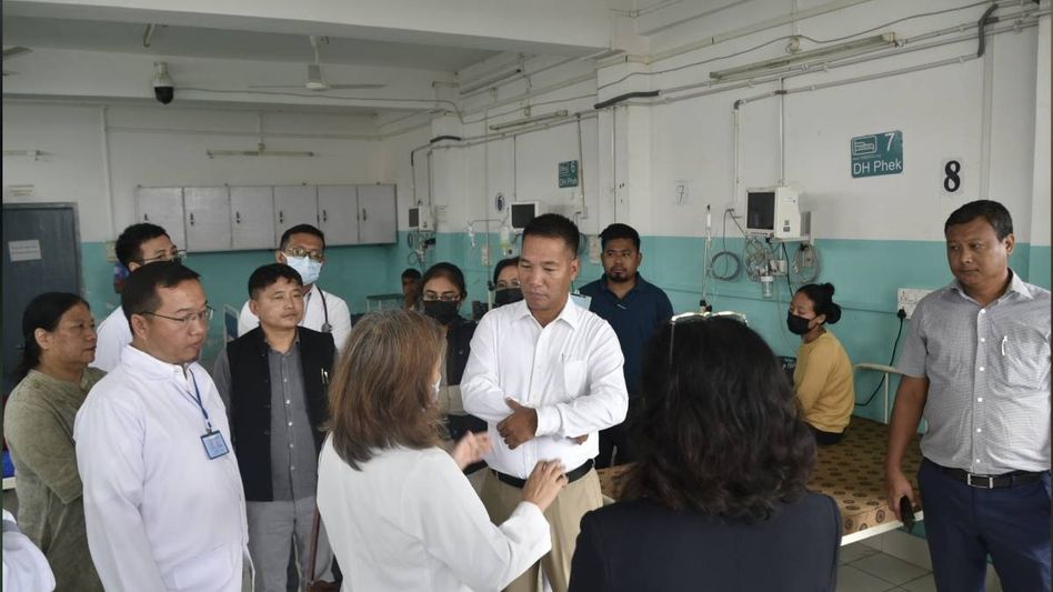 Nagaland health minister pledges key medical upgrades at Phek District Hospital and Chozuba CHC Nagaland health minister pledges key medical upgrades at Phek District Hospital and Chozuba CHC