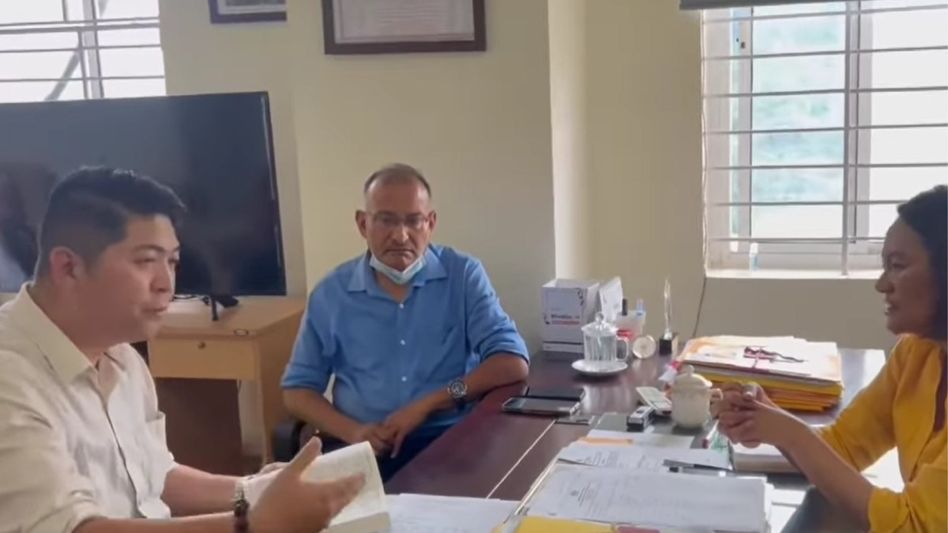 Sikkim: BJP team visits STNM hospital, dispels job regularisation confusion Sikkim: BJP team visits STNM hospital, dispels job regularisation confusion