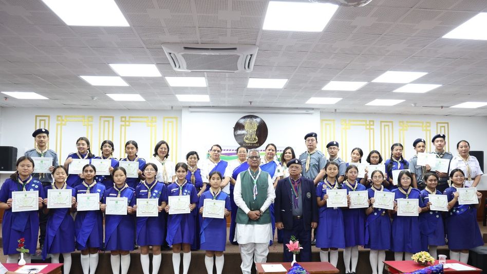 Sikkim: 24 students receive highest state honour for scouting excellence Sikkim: 24 students receive highest state honour for scouting excellence