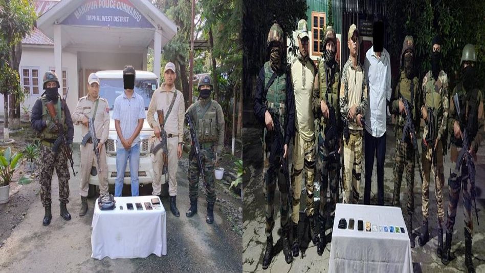 Manipur: KCP and UNLF (P) operatives arrested by security forces during separate operations Manipur: KCP and UNLF (P) operatives arrested by security forces during separate operations
