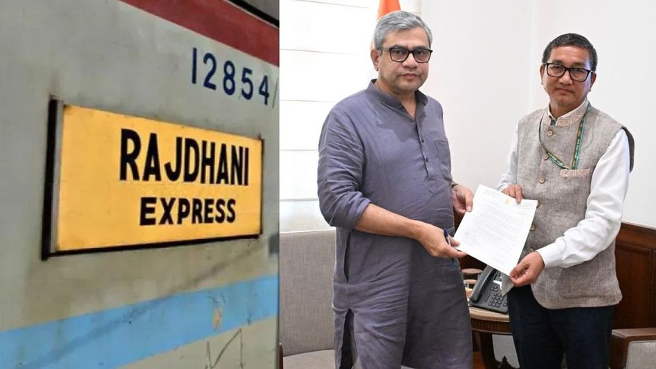 Union Minister approves Rajdhani Express halt at Diphu, but implementation still pending Union Minister approves Rajdhani Express halt at Diphu, but implementation still pending