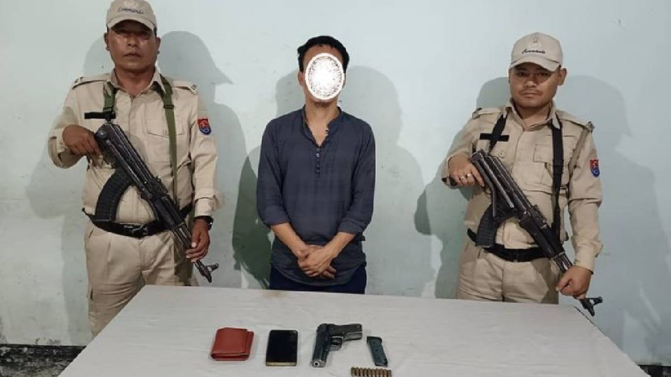 Manipur: Top ZUF(J) leader among five arrested, cache of arms and ammunition recovered Manipur: Top ZUF(J) leader among five arrested, cache of arms and ammunition recovered