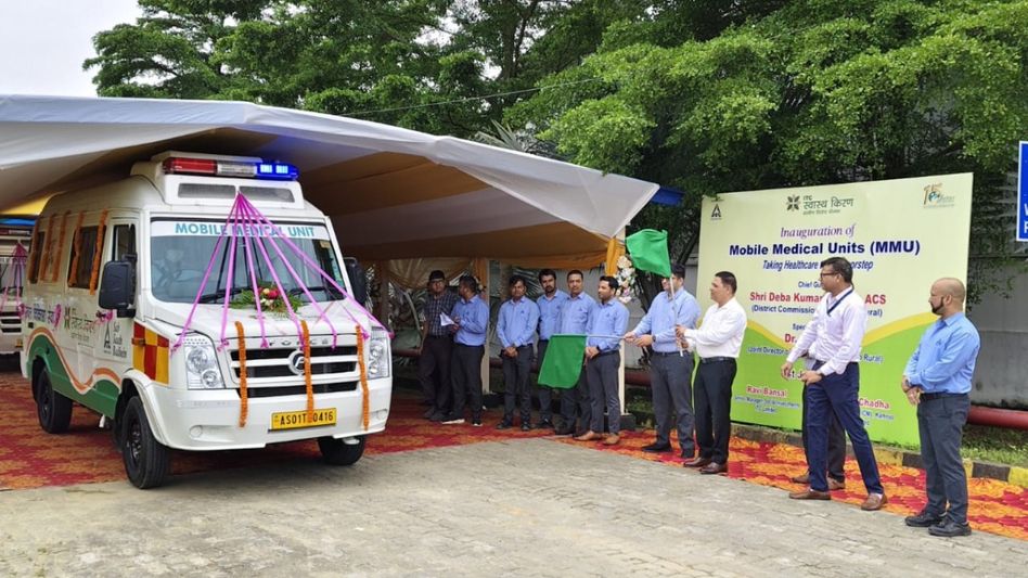 Assam: Kamrup DC flags off advanced mobile medical units to serve remote communities Assam: Kamrup DC flags off advanced mobile medical units to serve remote communities