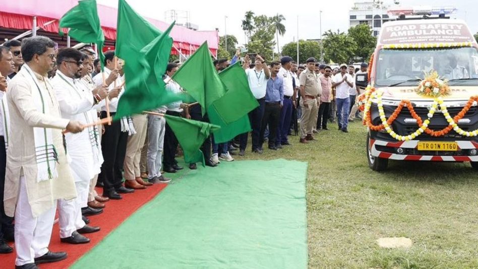 Tripura’s road accident rate below national average: CM Saha urges vigilance Tripura’s road accident rate below national average: CM Saha urges vigilance