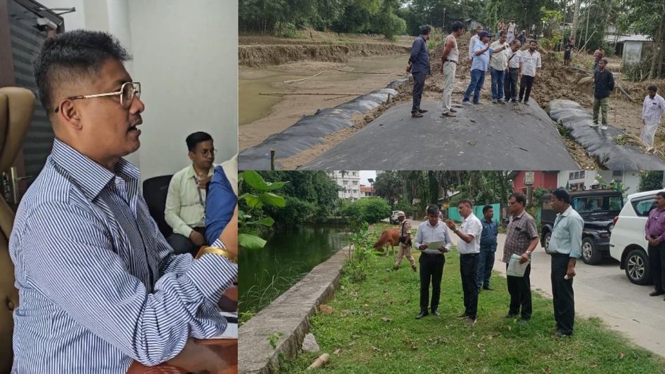 Assam: Zero tolerance for delay in flood control works, says Pijush Hazarika Assam: Zero tolerance for delay in flood control works, says Pijush Hazarika