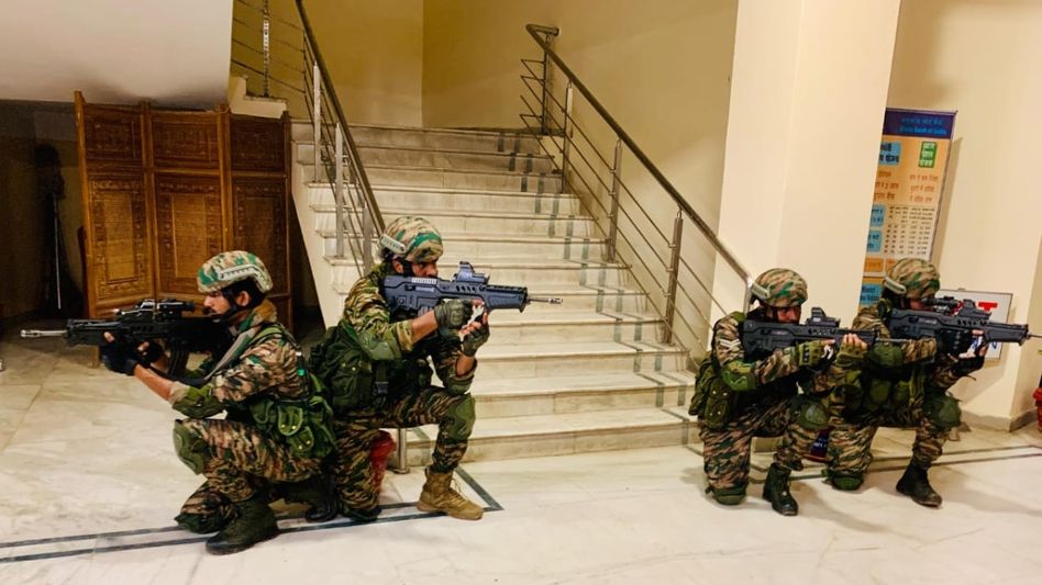 Multi-agency counter-terror drill tests Tripura’s readiness at Secretariat Multi-agency counter-terror drill tests Tripura’s readiness at Secretariat