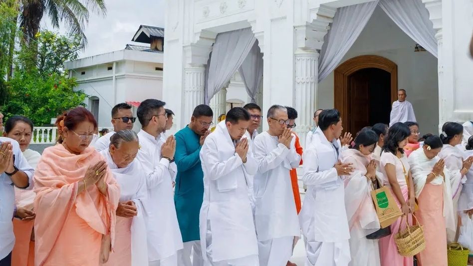 Manipur BJP MLA Thongam Biswajit engages with IDPs, celebrates Kang Festival with unity Manipur BJP MLA Thongam Biswajit engages with IDPs, celebrates Kang Festival with unity