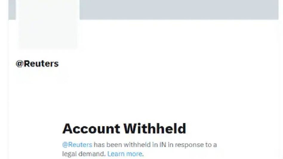 Government denies requesting ban on Reuters X handle in India Government denies requesting ban on Reuters X handle in India