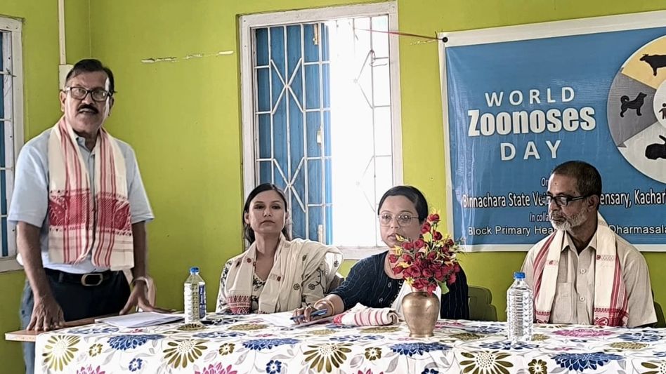 World Zoonoses Day marked in Assam's Kacharihat; focus on human-animal disease control World Zoonoses Day marked in Assam's Kacharihat; focus on human-animal disease control