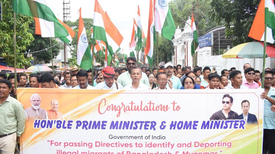 Tipra Motha MLA demands crackdown on illegal immigration, warns of intensified protests Tipra Motha MLA demands crackdown on illegal immigration, warns of intensified protests