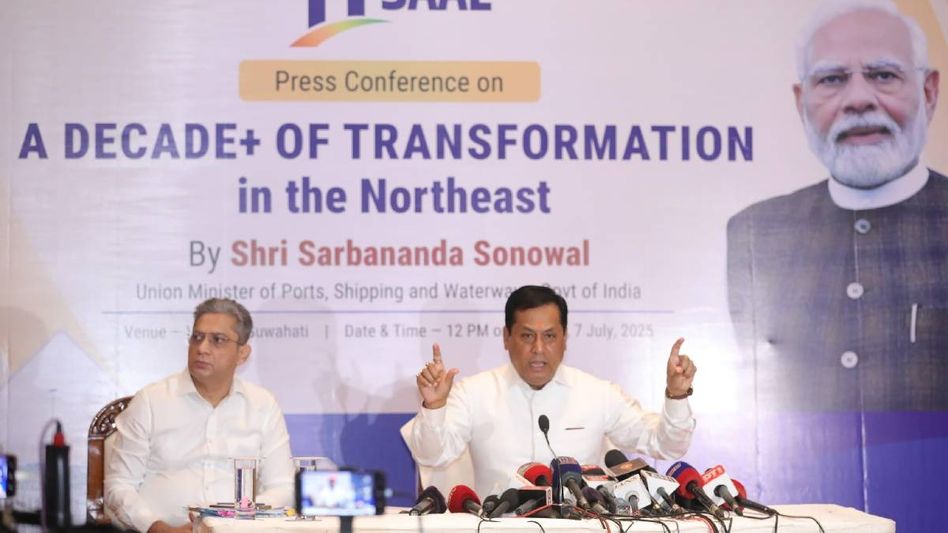 Rs 5,000 crore push to transform northeast waterways: Sarbananda Sonowal unveils visionary maritime blueprint Rs 5,000 crore push to transform northeast waterways: Sarbananda Sonowal unveils visionary maritime blueprint