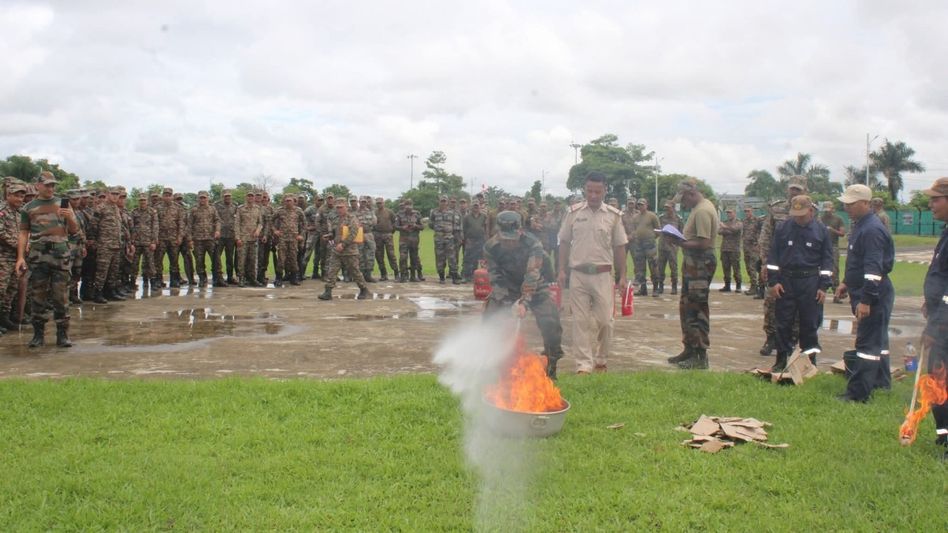 Fire safety drill held in Arunachal's East Siang to boost emergency readiness Fire safety drill held in Arunachal's East Siang to boost emergency readiness