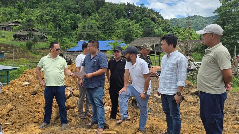 Arunachal MLA inspects ongoing projects, emphasises quality and timely execution Arunachal MLA inspects ongoing projects, emphasises quality and timely execution