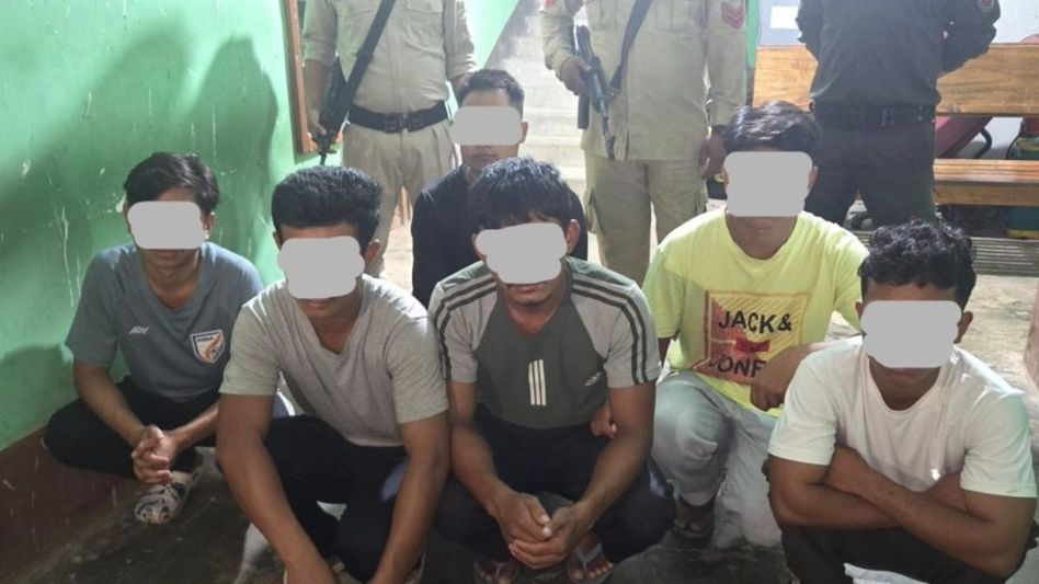 Manipur: Six Arambai Tengol members arrested for assault on police Manipur: Six Arambai Tengol members arrested for assault on police