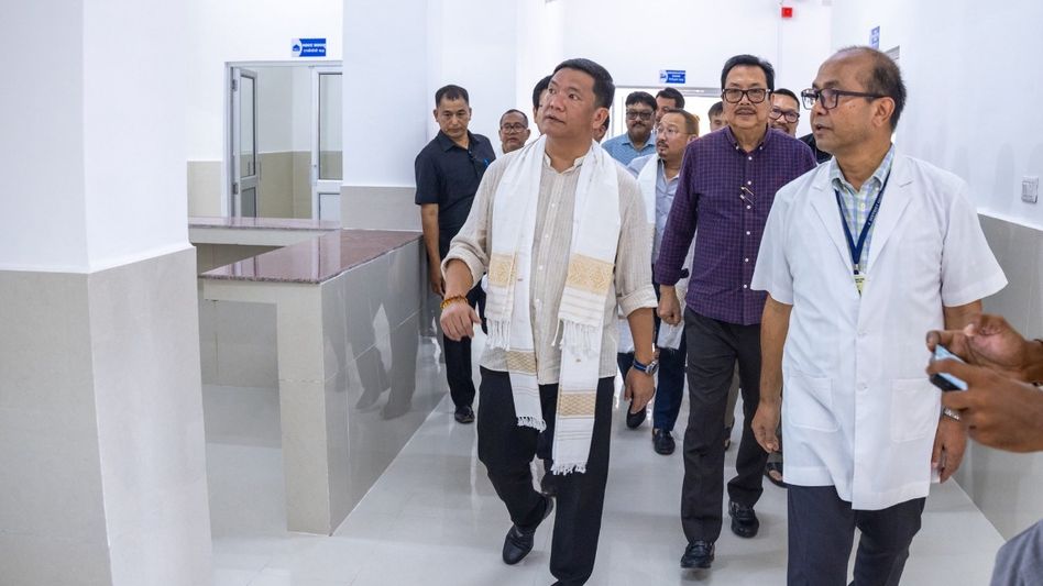 Arunachal CM prioritises health, education; inaugurates Namsai MCH wing Arunachal CM prioritises health, education; inaugurates Namsai MCH wing