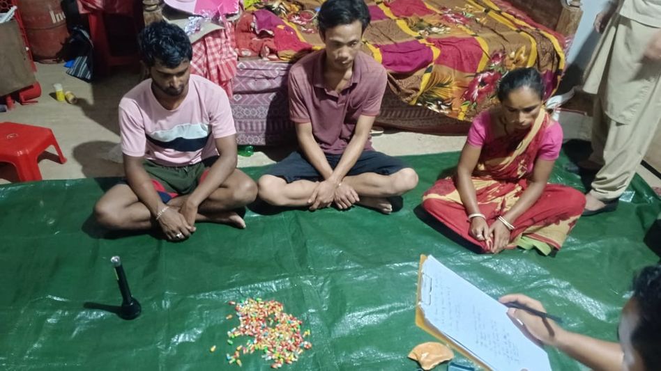 Tripura: Three including mother, son held with drugs worth over Rs 1 lakh, father absconded Tripura: Three including mother, son held with drugs worth over Rs 1 lakh, father absconded