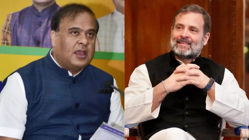 "Out on bail, dares me?" — Himanta slams Rahul Gandhi over 'jail' remark in Assam "Out on bail, dares me?" — Himanta slams Rahul Gandhi over 'jail' remark in Assam