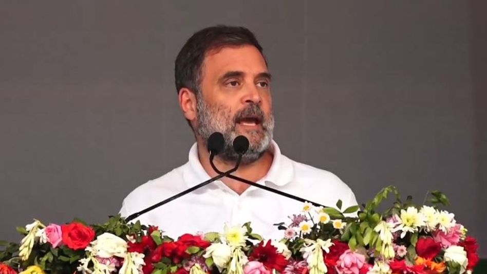 Himanta "most corrupt, fear visible in his eyes": Rahul Gandhi in Assam Himanta "most corrupt, fear visible in his eyes": Rahul Gandhi in Assam