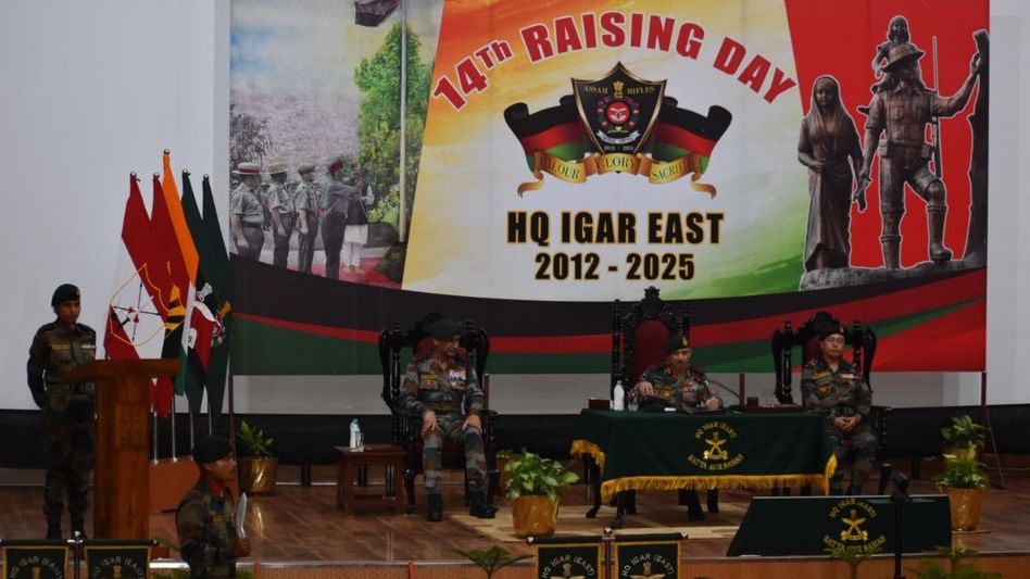 DG Assam Rifles marks 14th Raising Day at IGAR (East), inspires youth in Shillong DG Assam Rifles marks 14th Raising Day at IGAR (East), inspires youth in Shillong