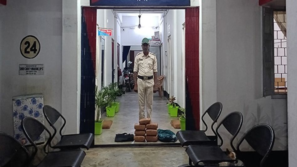 Tripura Railway Police seize 9.5 kg ganja at Agartala station amid regional drug surge Tripura Railway Police seize 9.5 kg ganja at Agartala station amid regional drug surge