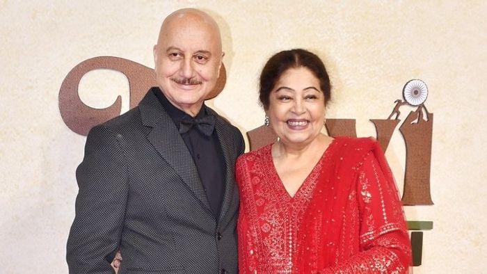 Kirron Kher’s rare public appearance at ‘Tanvi The Great’ premiere highlights her health journey and film industry support