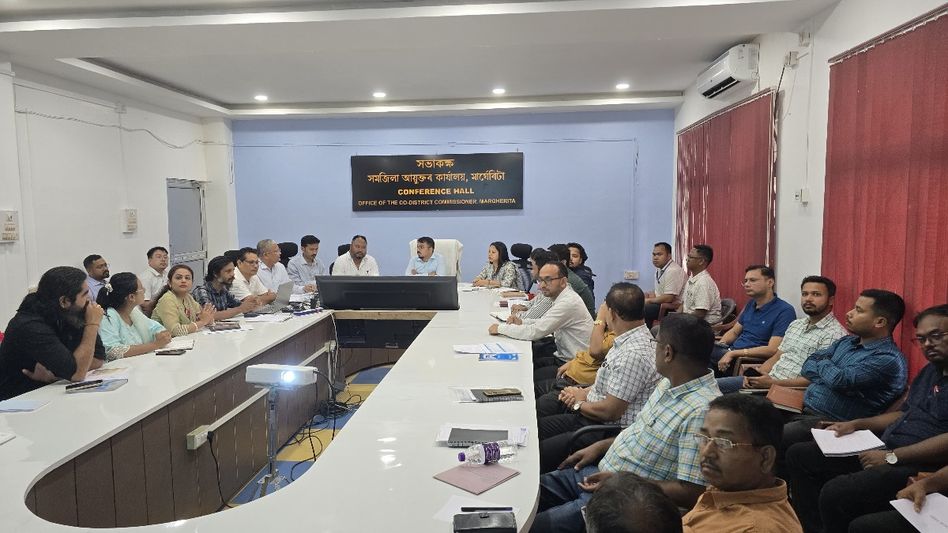 Assam: Tinsukia DC reviews development projects, inter-departmental challenges in Margherita Assam: Tinsukia DC reviews development projects, inter-departmental challenges in Margherita