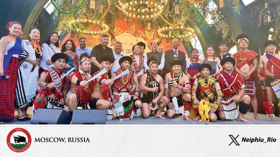 Nagaland showcases indigenous craftsmanship at Bharat Utsav 2025 in Moscow Nagaland showcases indigenous craftsmanship at Bharat Utsav 2025 in Moscow