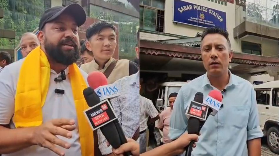 Sikkim BJP slams cops over attack on CAP leaders, demands full CCTV footage Sikkim BJP slams cops over attack on CAP leaders, demands full CCTV footage
