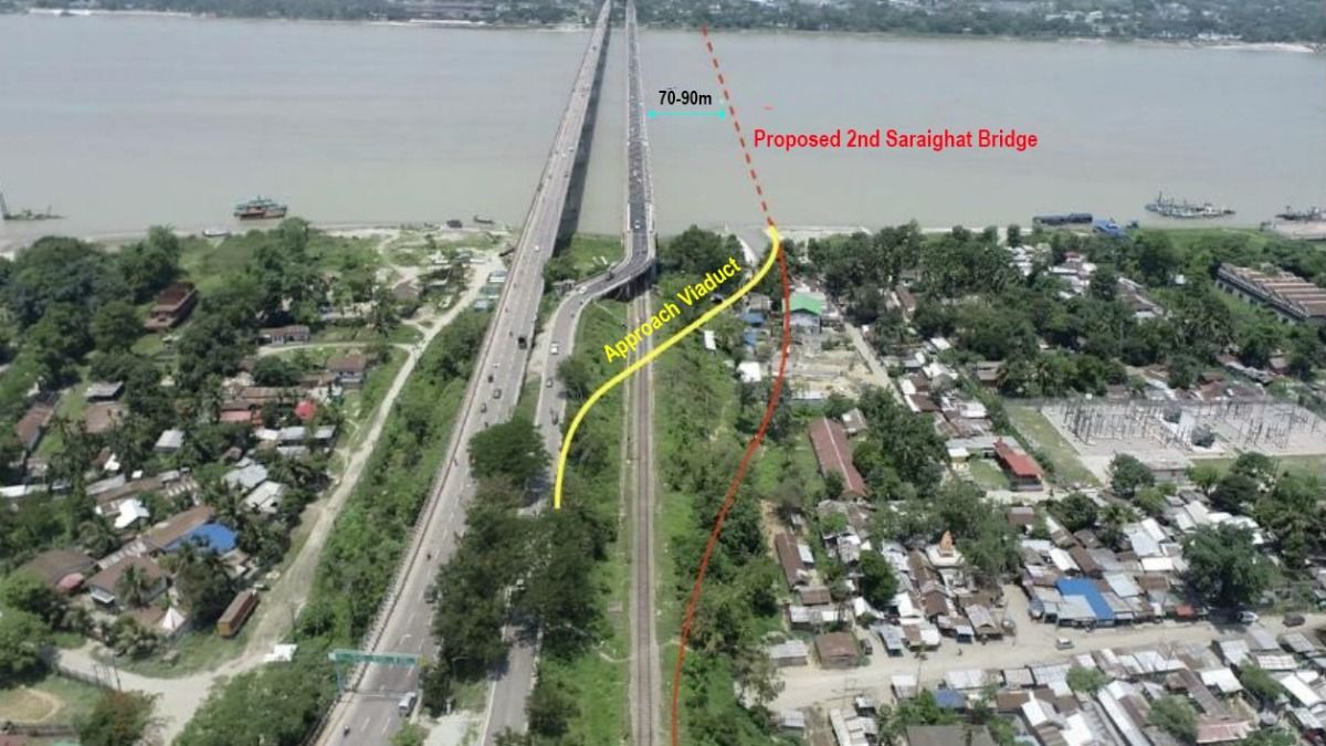 Second rail-cum-road bridge at Saraighat sanctioned to boost connectivity in Assam Second rail-cum-road bridge at Saraighat sanctioned to boost connectivity in Assam