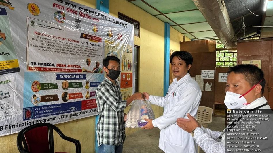 Doctors adopt TB patients as Nikshay Mitras in Arunachal's Changlang Doctors adopt TB patients as Nikshay Mitras in Arunachal's Changlang