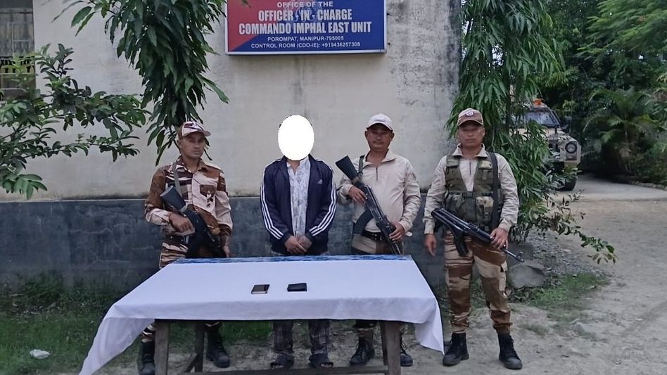 Manipur police arrest four militants; arms and ammunition seized Manipur police arrest four militants; arms and ammunition seized