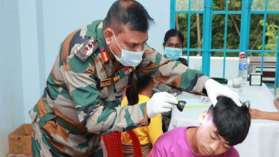 170 Manipur students benefit from Assam Rifles medical camp at Tamenglong school 170 Manipur students benefit from Assam Rifles medical camp at Tamenglong school