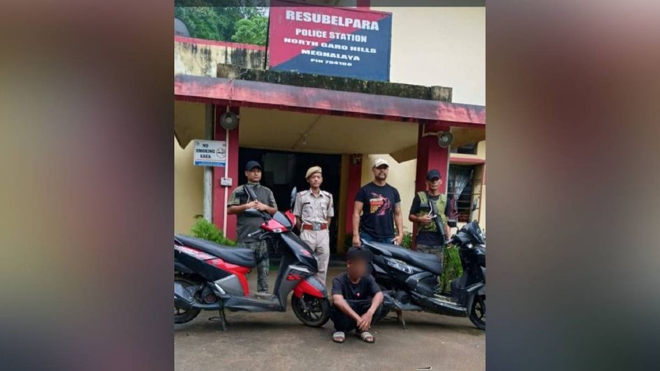 Meghalaya: Two stolen scooters recovered, North Garo Hills police nab accused after probe Meghalaya: Two stolen scooters recovered, North Garo Hills police nab accused after probe
