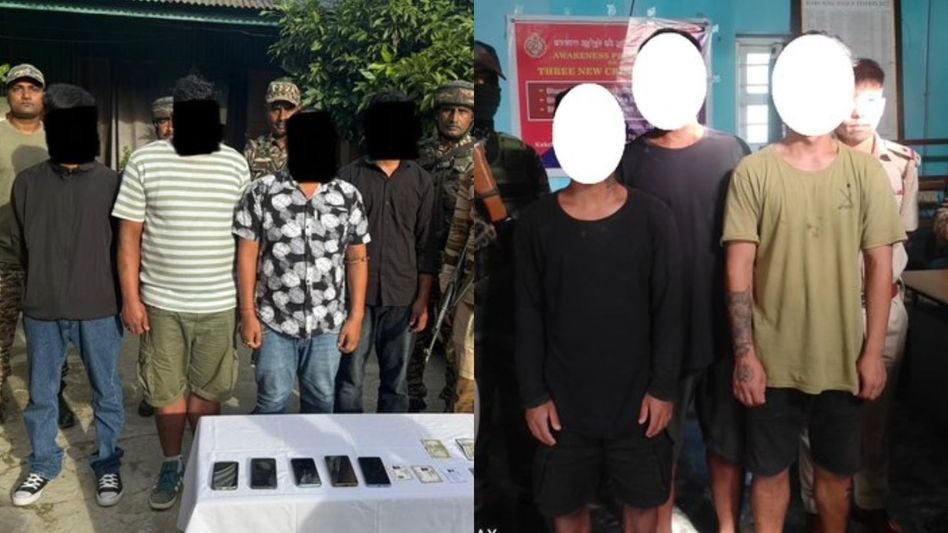 Manipur police arrest seven militants in coordinated operations across state Manipur police arrest seven militants in coordinated operations across state