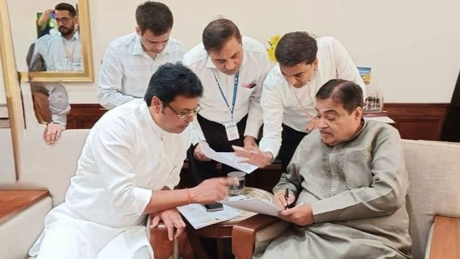 Tripura MP, Gadkari review road projects; focus on quality checks, timely completion Tripura MP, Gadkari review road projects; focus on quality checks, timely completion