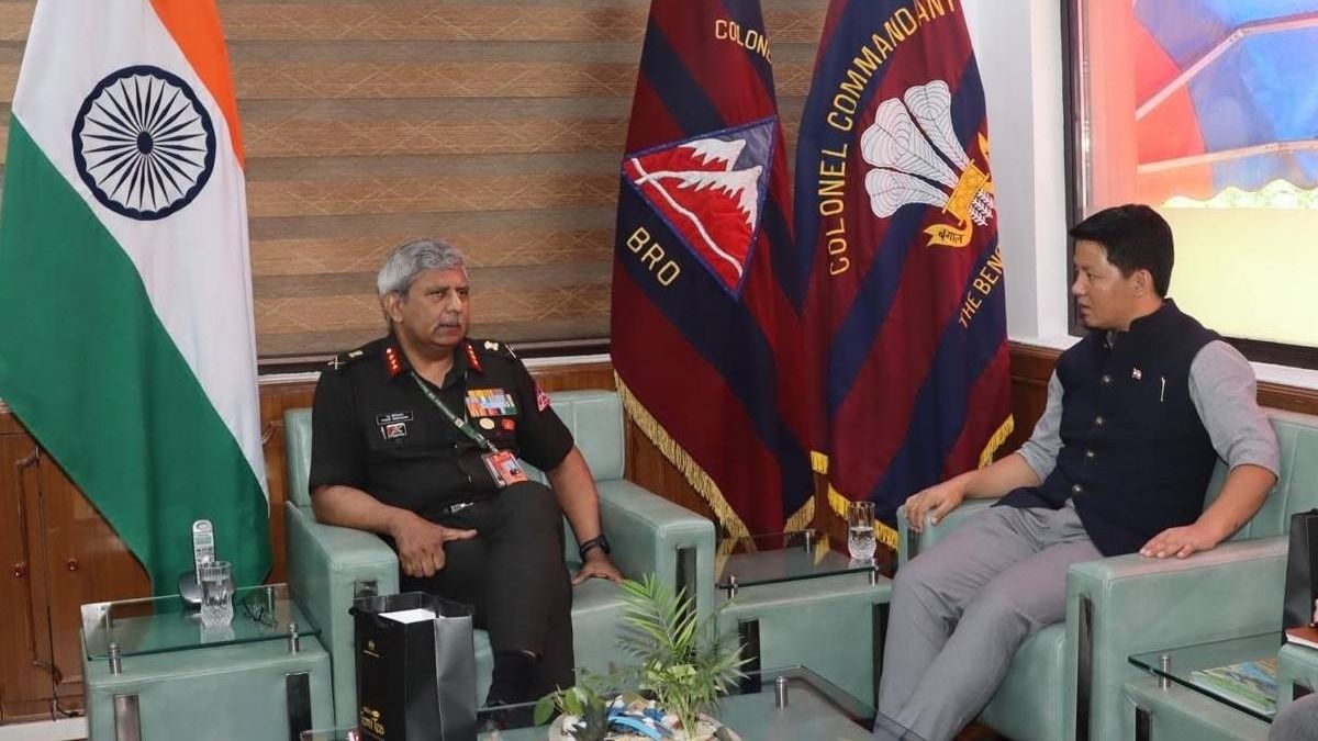 Sikkim MP urges BRO chief to boost critical road infrastructure in state Sikkim MP urges BRO chief to boost critical road infrastructure in state