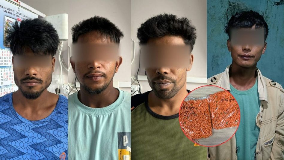 Mizoram authorities seize nearly 3 kg meth in two major drug busts; four arrested Mizoram authorities seize nearly 3 kg meth in two major drug busts; four arrested