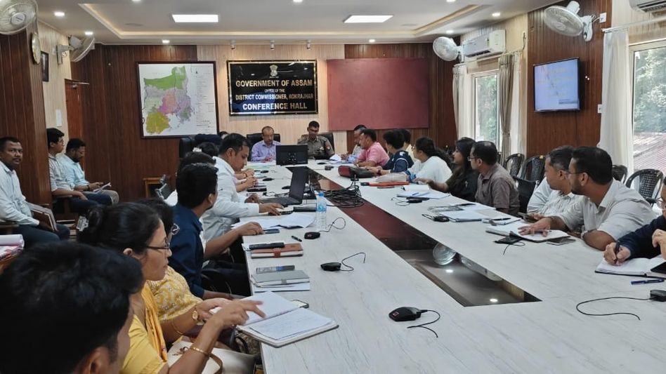 BTC Polls 2025: Assam SEC reviews Kokrajhar preparedness, emphasises coordination and fairness BTC Polls 2025: Assam SEC reviews Kokrajhar preparedness, emphasises coordination and fairness
