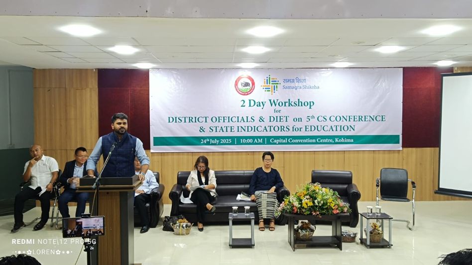 Nagaland gears up for Viksit Bharat goals with education-centric workshop for district officials Nagaland gears up for Viksit Bharat goals with education-centric workshop for district officials