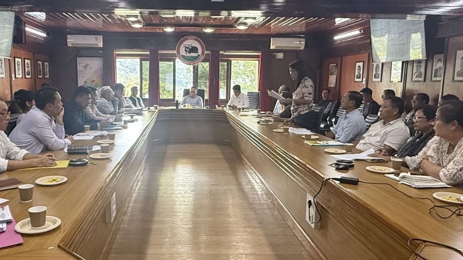 Zeliang chairs high-level review meet on stalled DoNER, NEC projects in Nagaland Zeliang chairs high-level review meet on stalled DoNER, NEC projects in Nagaland