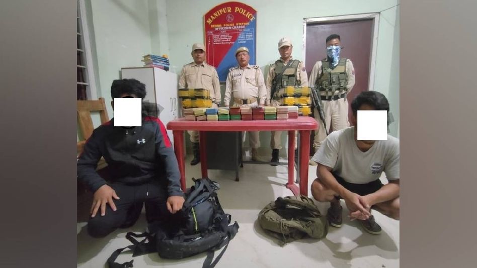 Manipur police arrest drug peddlers, recover arms cache: security measures tightened Manipur police arrest drug peddlers, recover arms cache: security measures tightened