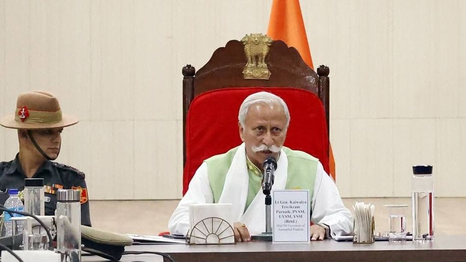 Arunachal Governor chairs high-level security review for TCL region Arunachal Governor chairs high-level security review for TCL region