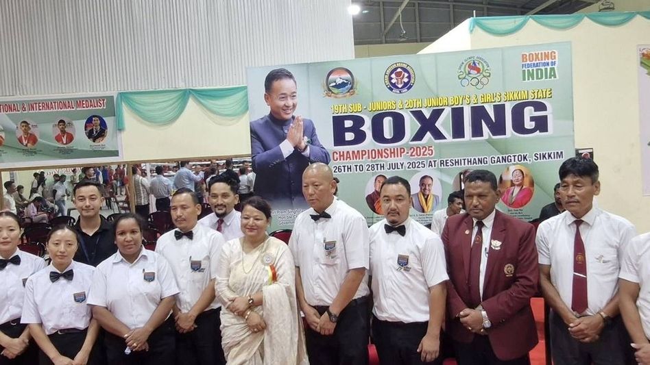 Youth of Sikkim can shine globally: Sharda Tamang Golay at state boxing championship Youth of Sikkim can shine globally: Sharda Tamang Golay at state boxing championship