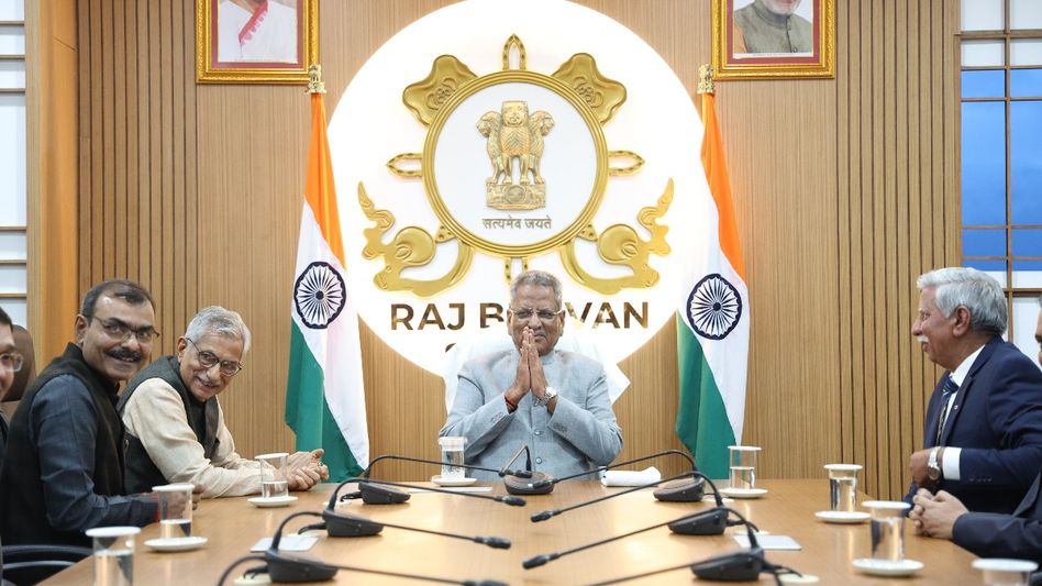 Sikkim governor discusses defence tech and Operation Sindoor with BEL delegation Sikkim governor discusses defence tech and Operation Sindoor with BEL delegation