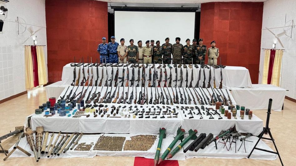 155 weapons, 1652 rounds seized in major Manipur hills operation 155 weapons, 1652 rounds seized in major Manipur hills operation