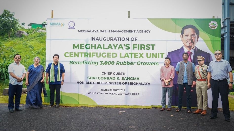 Meghalaya’s first latex unit launched in Garo Hills; 3,000 rubber farmers to benefit Meghalaya’s first latex unit launched in Garo Hills; 3,000 rubber farmers to benefit
